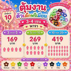 เปิดหน้าไลฟ์ เลือกงาน เปิดจากสีดุม จบจัดสวยงานนั้นๆ