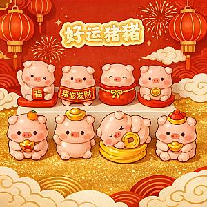 ** เปิดในไลฟ์ ** หมูน้อยนำโชค เรียกทรัพย์ เรียกทอง อ้วนพีเหมือนหมู